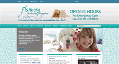 Desktop Screenshot of flanneryanimalhosp.com